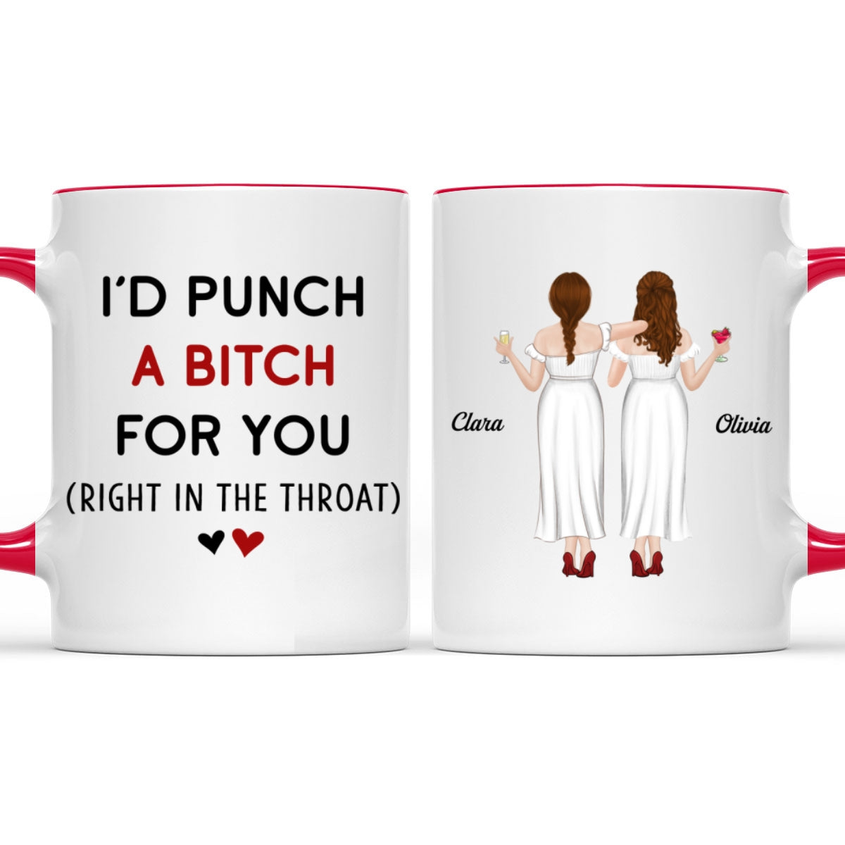 Punch For You - Personalized Custom Accent Mug