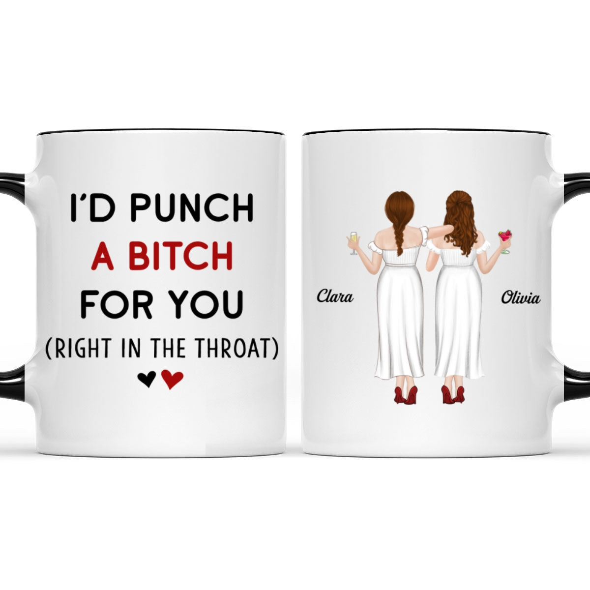 Punch For You - Personalized Custom Accent Mug