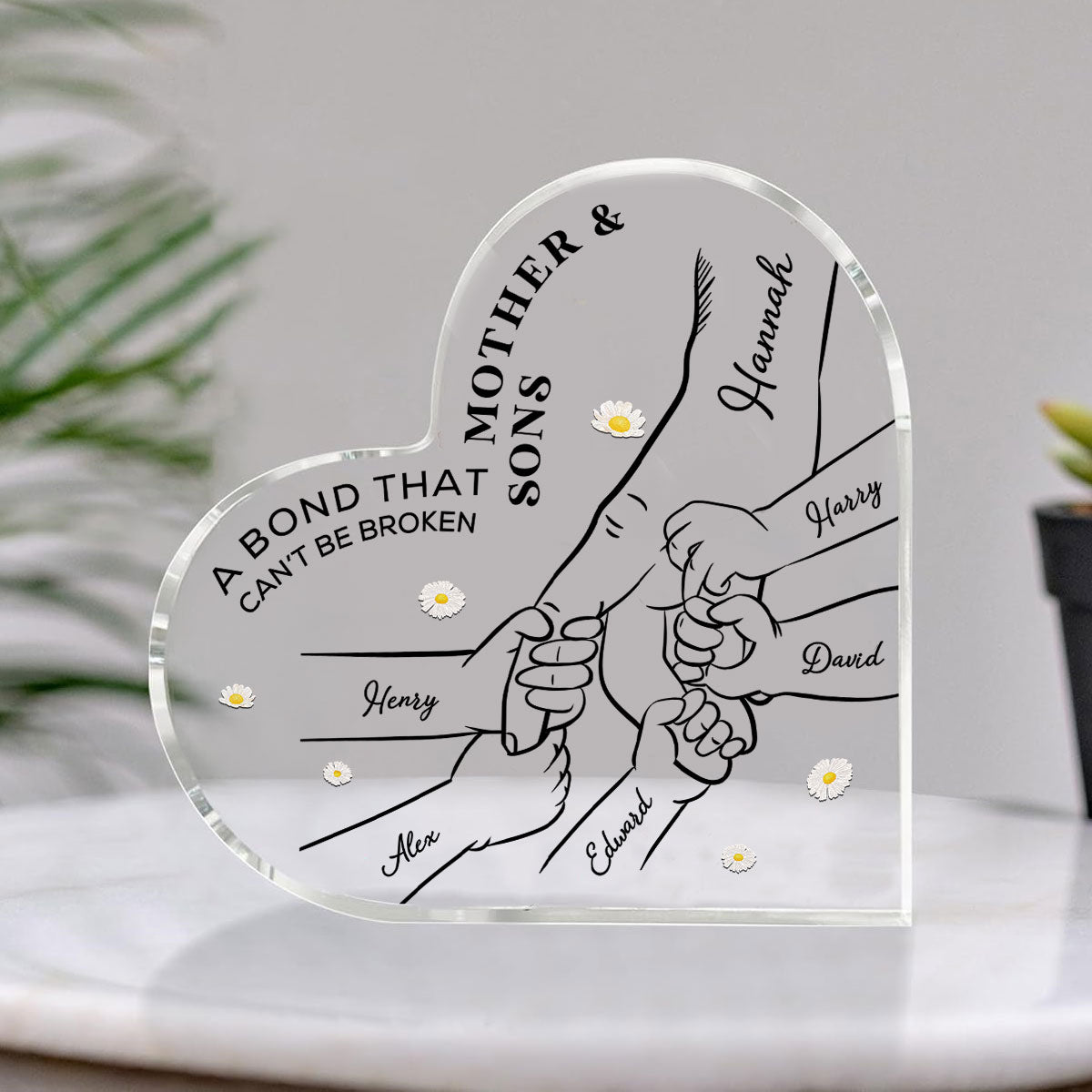 A Bond That Cannot Be Broken - Personalized Custom Acrylic Plaque