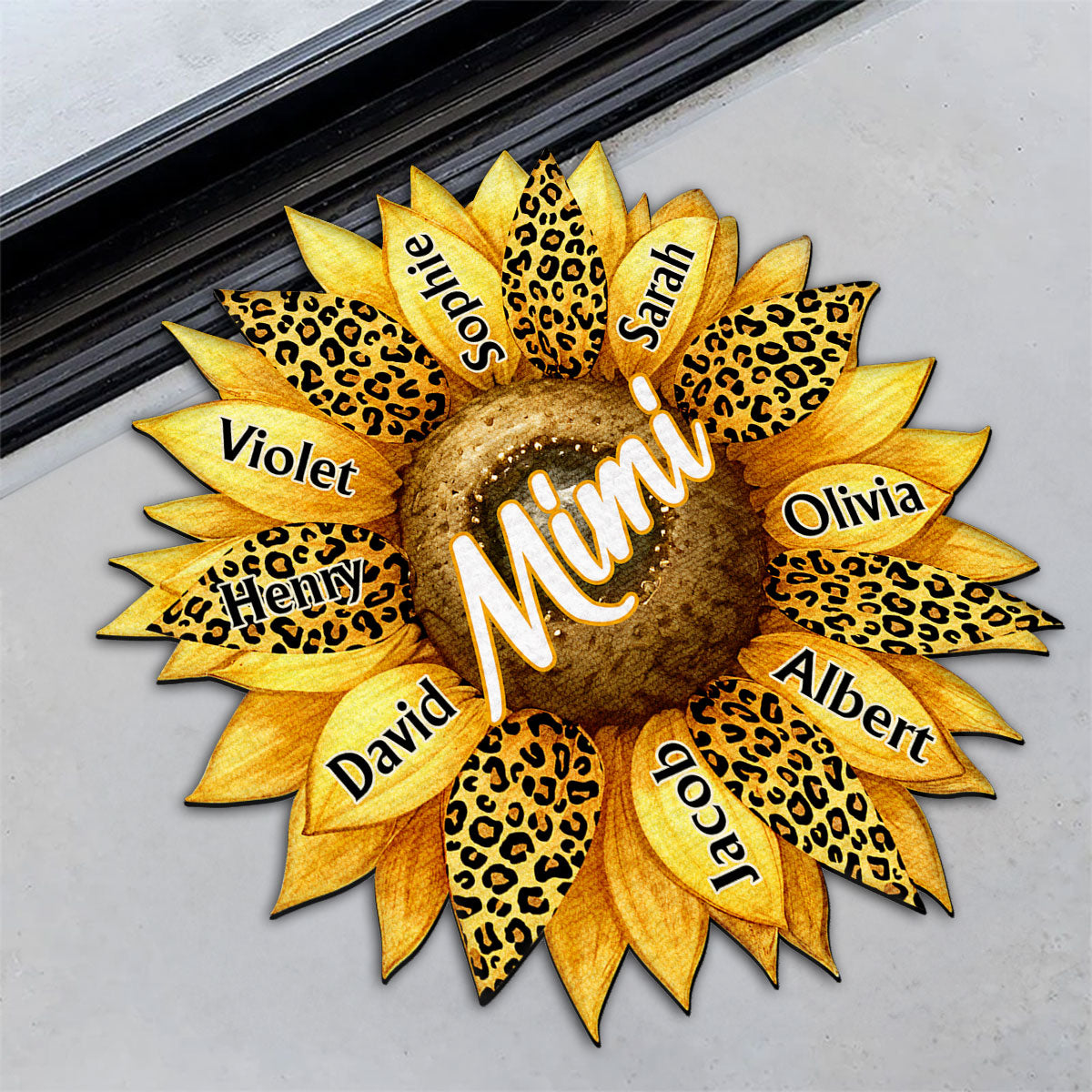 Grandma Love - Personalized Custom Doormat