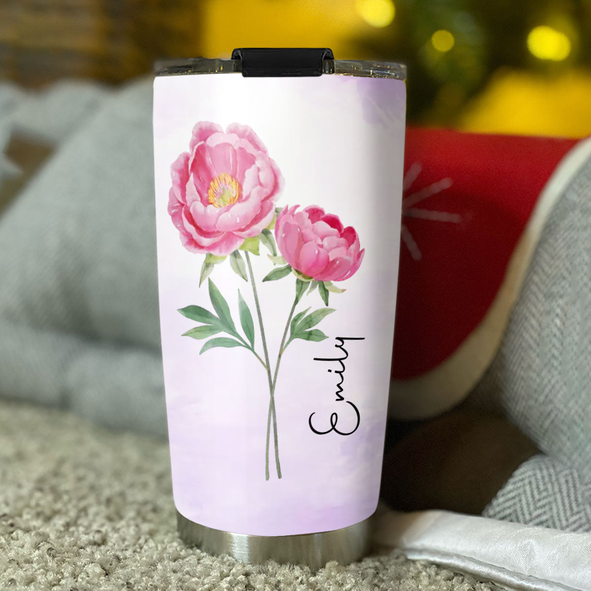 Live Bloom Wildly - Personalized Custom Tumbler