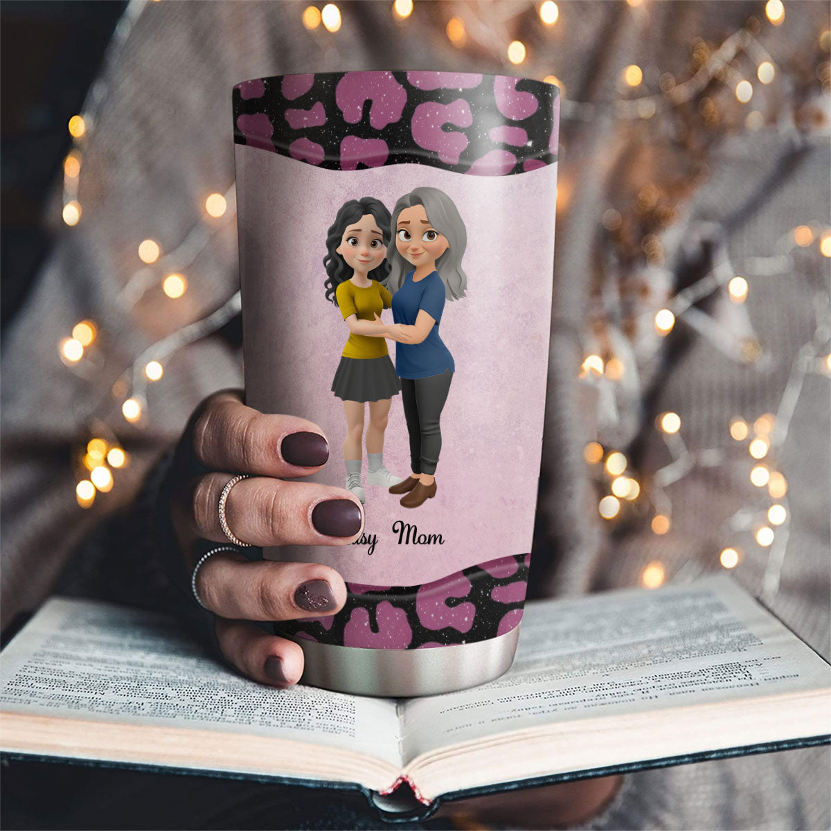 To My Awesome Mom - Personalized Custom Tumbler