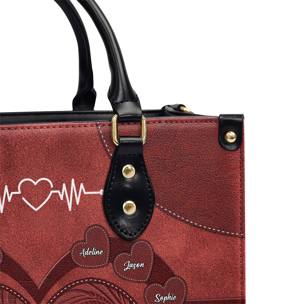 Little Sweethearts - Personalized Custom Leather Bag