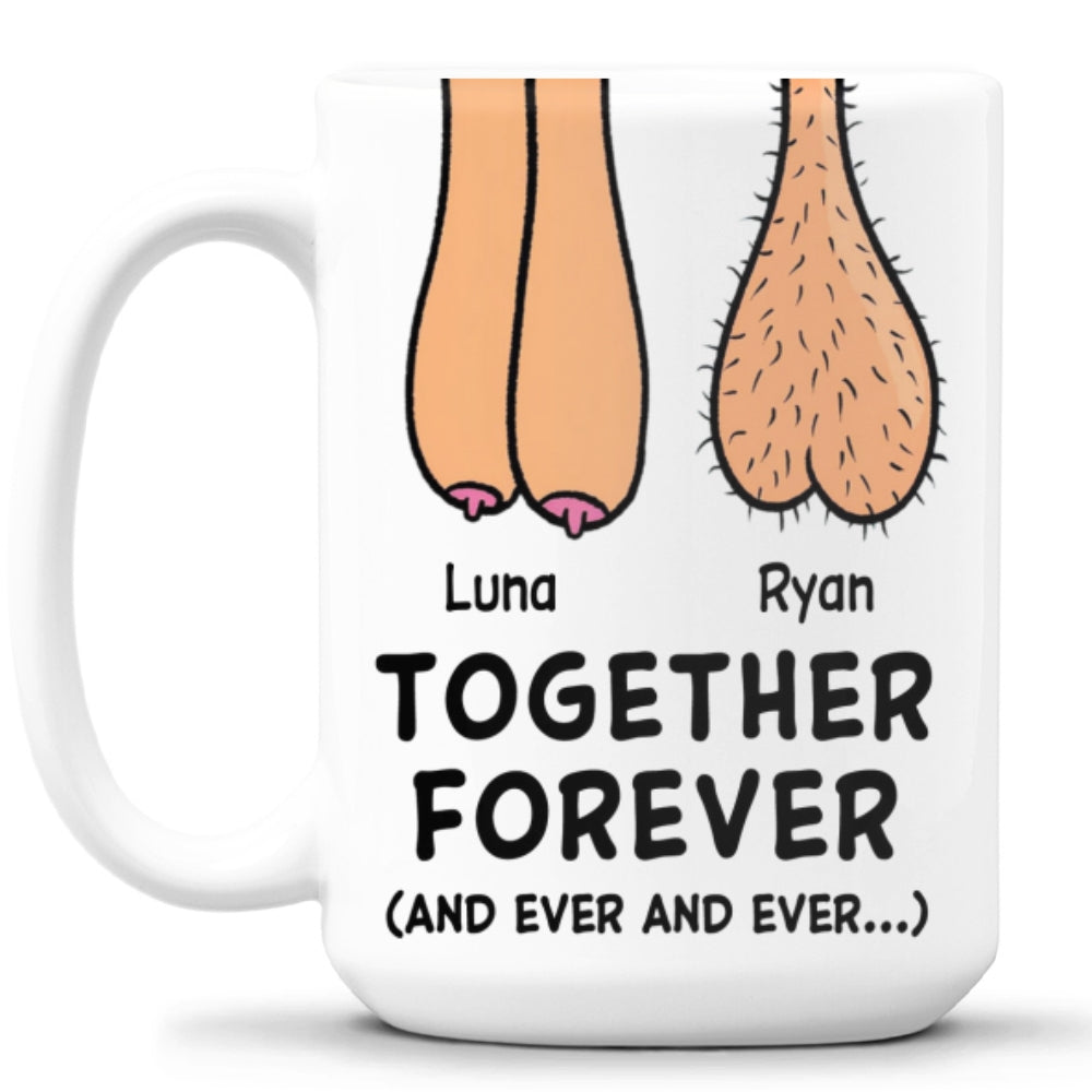 Together Forever - Personalized Custom Coffee Mug