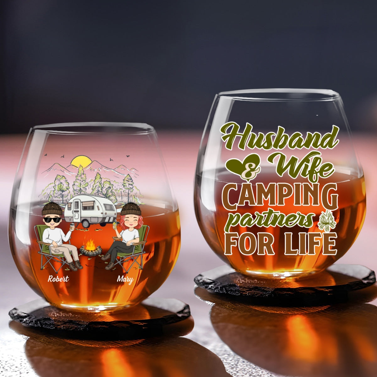 Making Memories - Personalized Custom Wine Glass