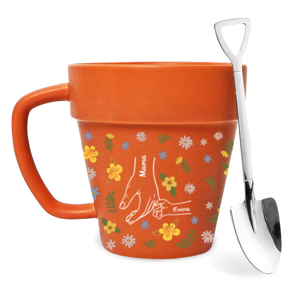 You Hold Our Hearts - Personalized Custom Plant Pot Mug