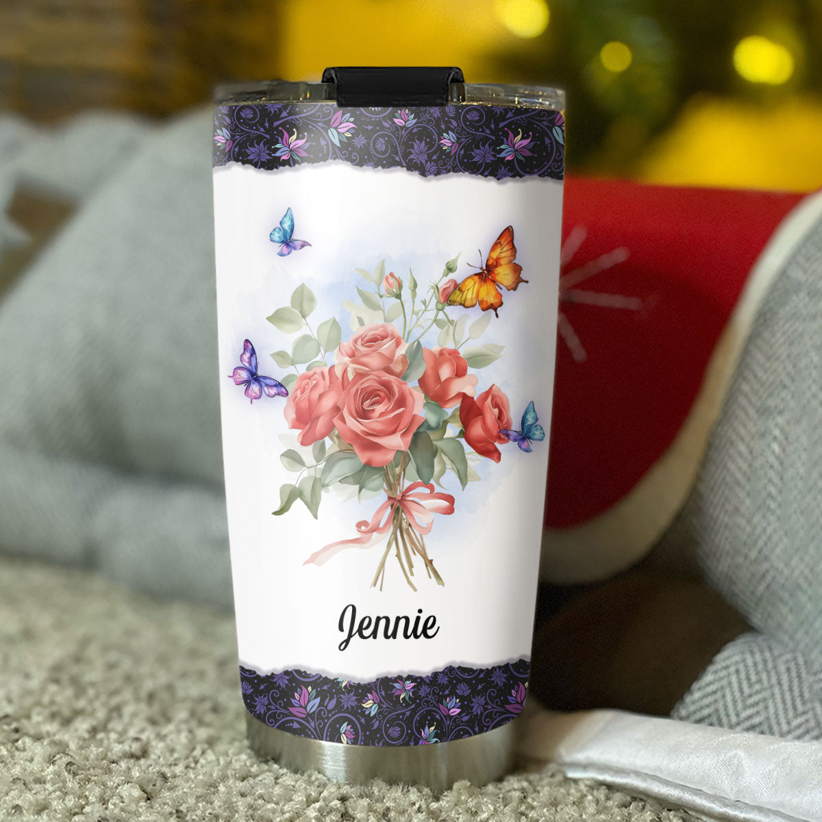 To The Best Mom - Personalized Custom Tumbler