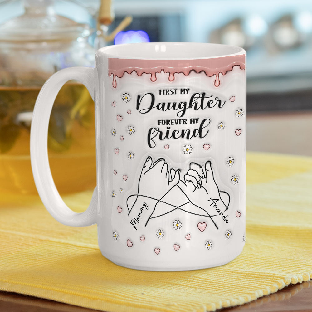 Forever My Friend - Personalized Custom 3D Inflated Effect Mug