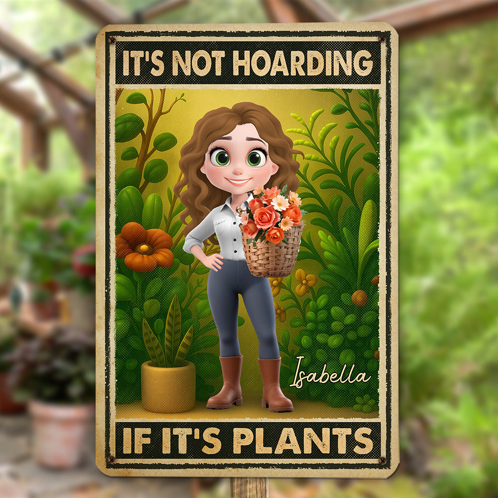 My Green Friends Bring Joy - Personalized Custom Metal Sign