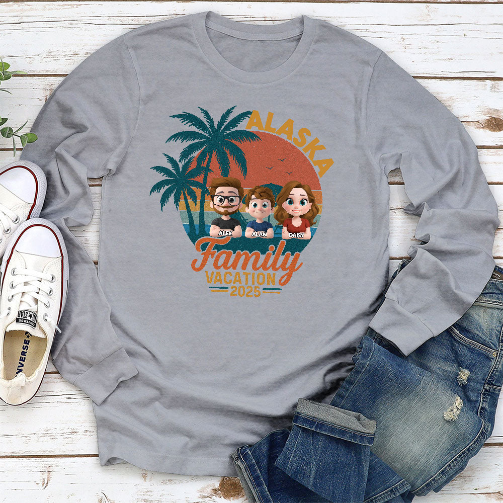 Family Vacation - Personalized Custom Shirt