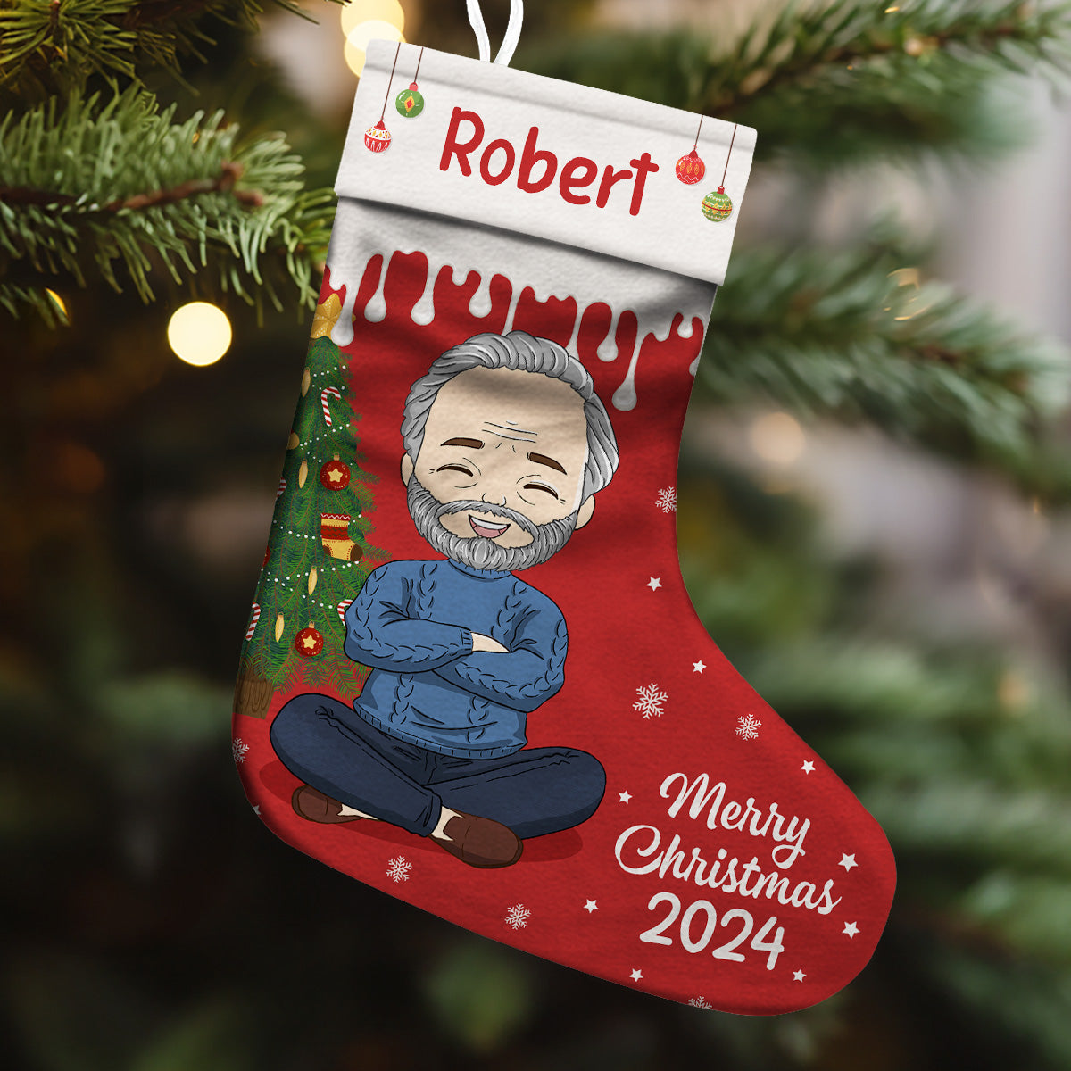 Christmas Family - Personalized Custom Christmas Stocking