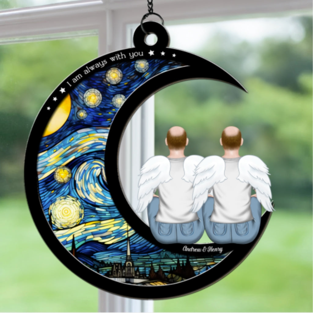 I Am Always With You - Personalized Custom Suncatcher