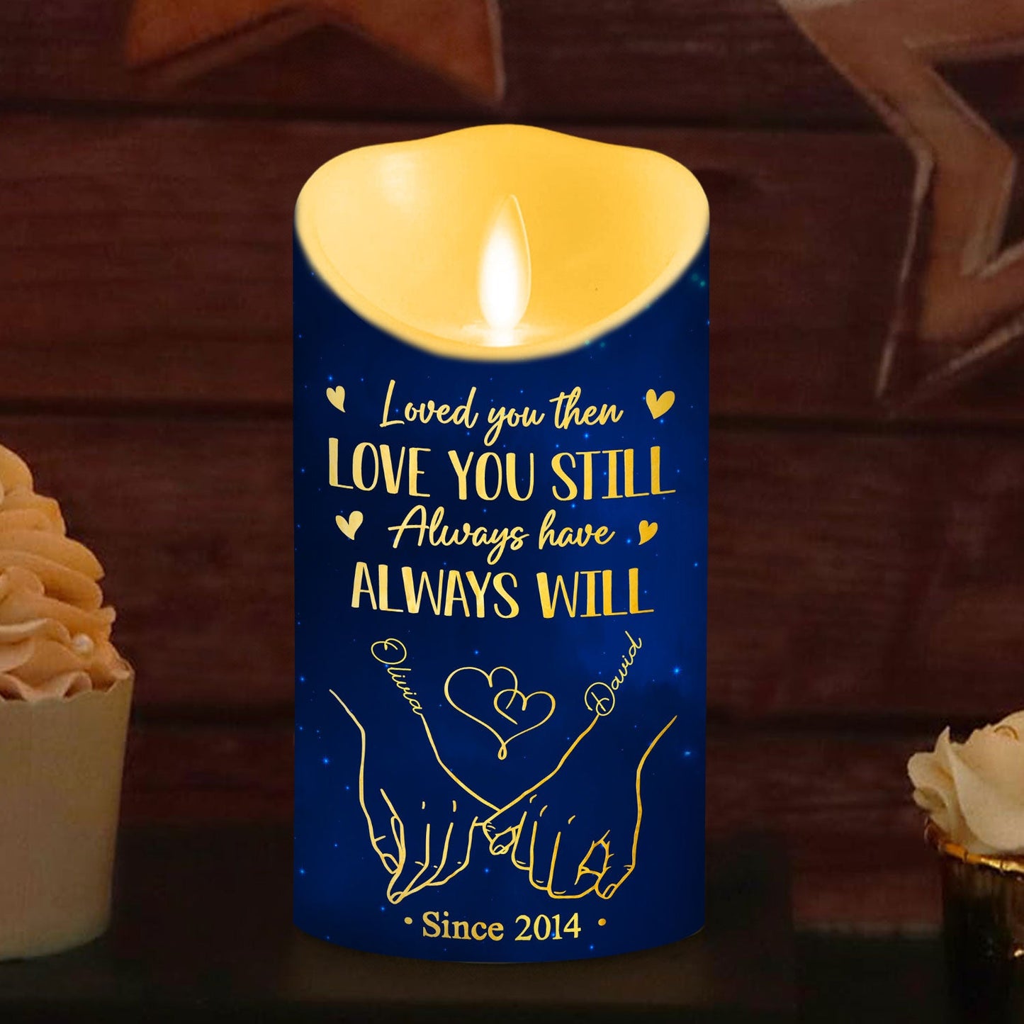 Love You Still - Personalized Custom LED Candle