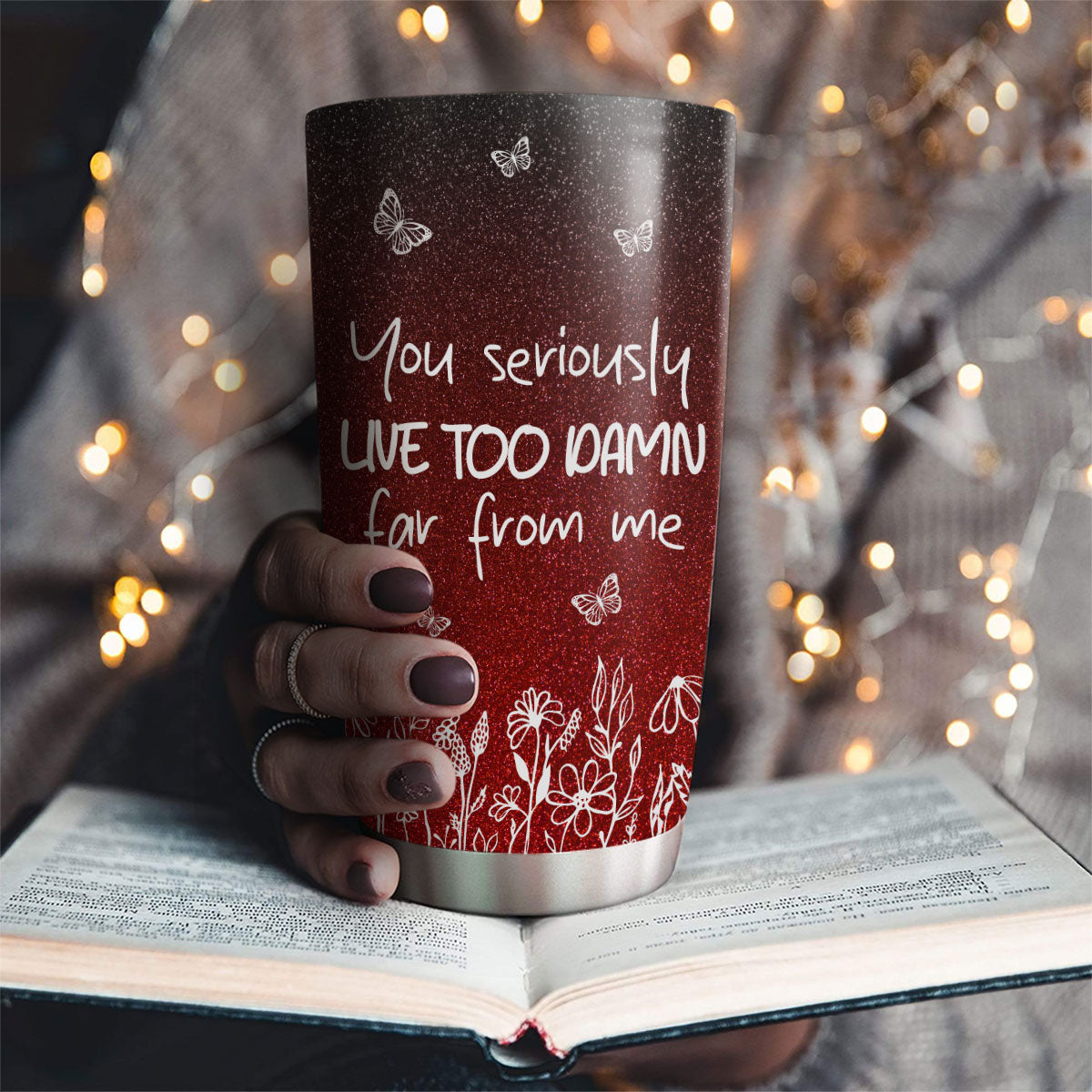 Long Distance Friend - Personalized Custom Tumbler