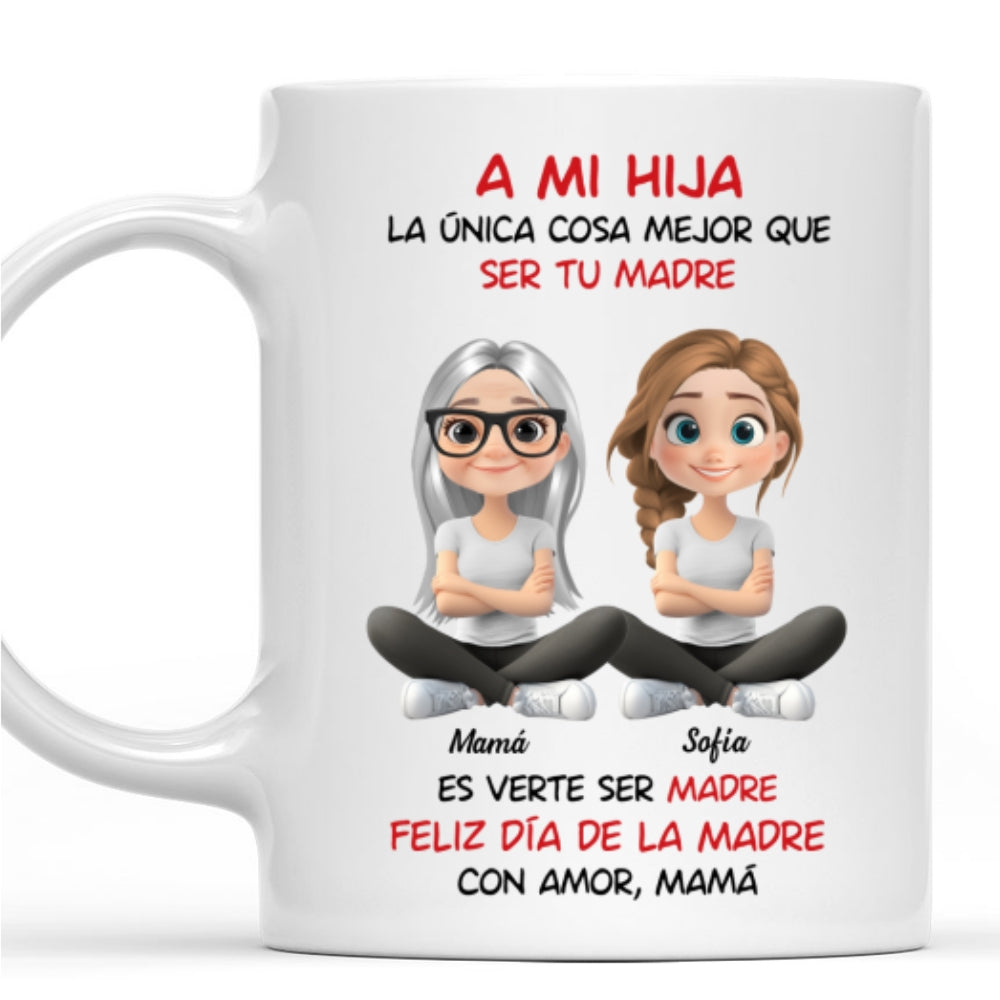 A Mi Hija - Taza Personalizada de Café