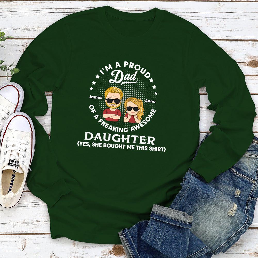 Freaking Awesome - Personalized Custom Long Sleeve T-shirt