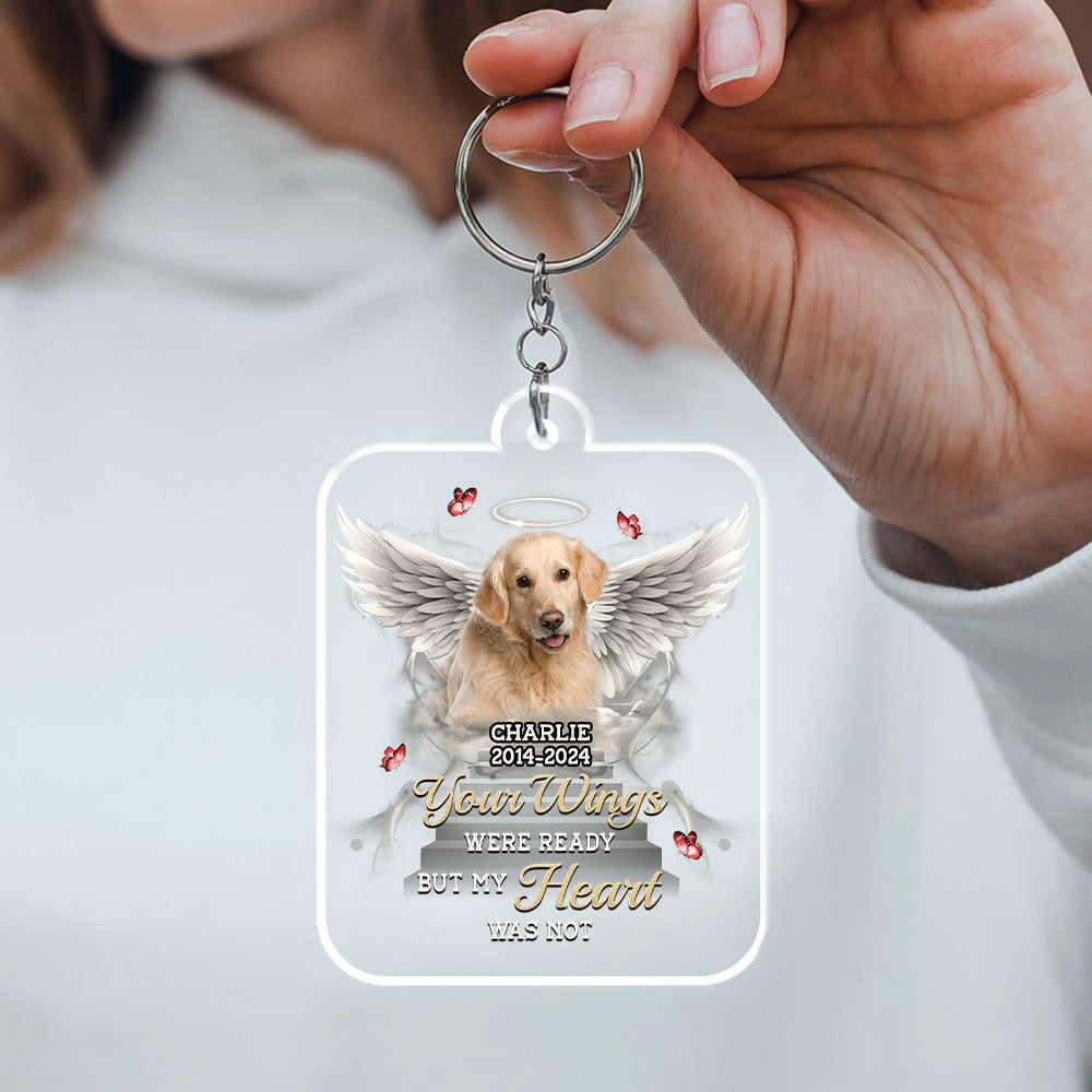 Until We Meet Again - Personalized Custom Acrylic Keychain