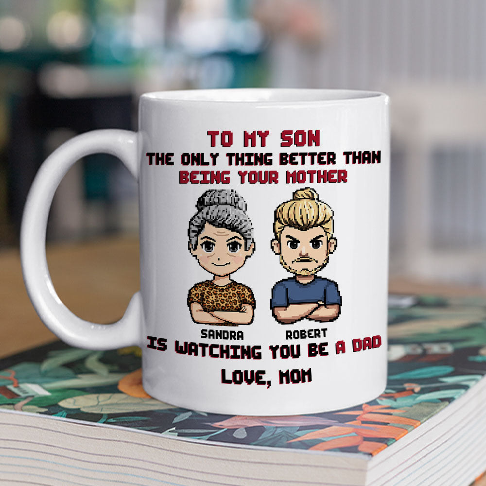 To My Son - Personalized Custom Coffee Mug