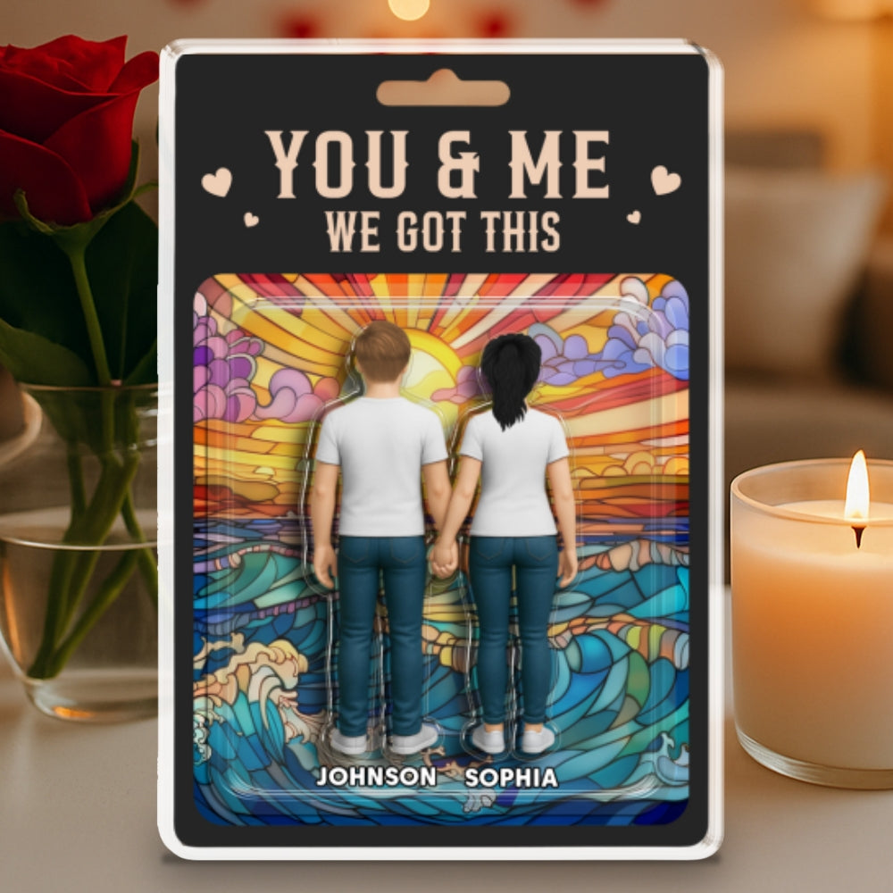 You & Me We Got This - Personalized Custom Acrylic Plaque