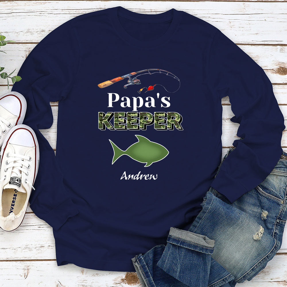 Grandpa Keepers - Personalized Custom Shirt