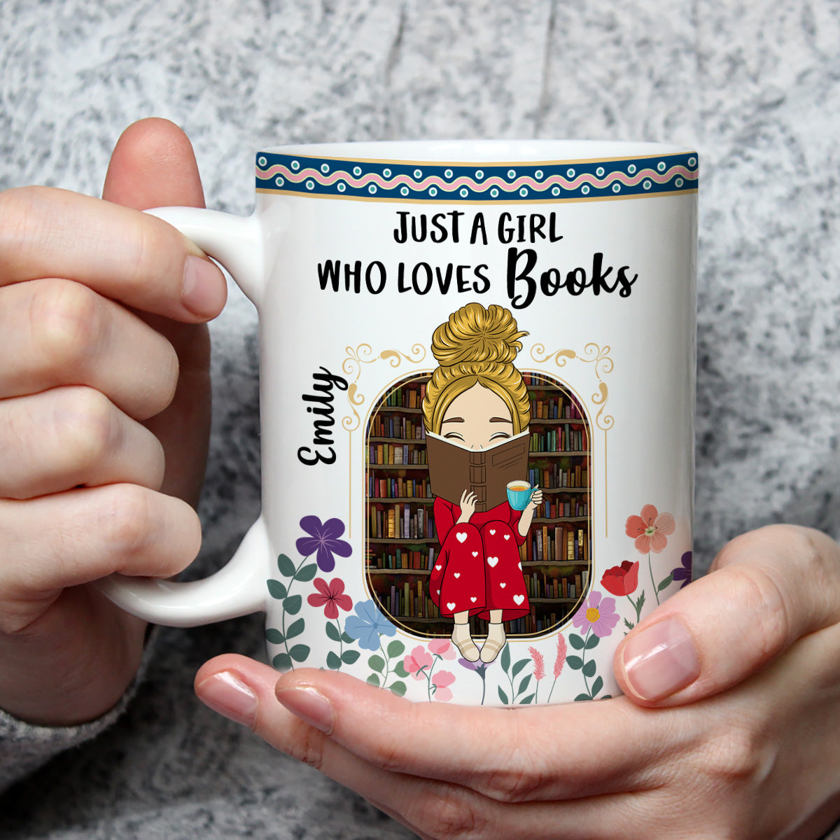 Reading Fuel My Soul - Personalized Custom Coffee Mug
