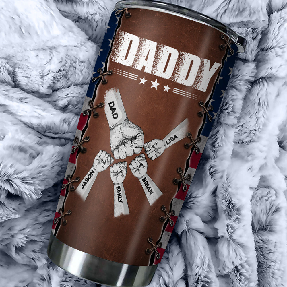 Daddy Power - Personalized Custom Tumbler