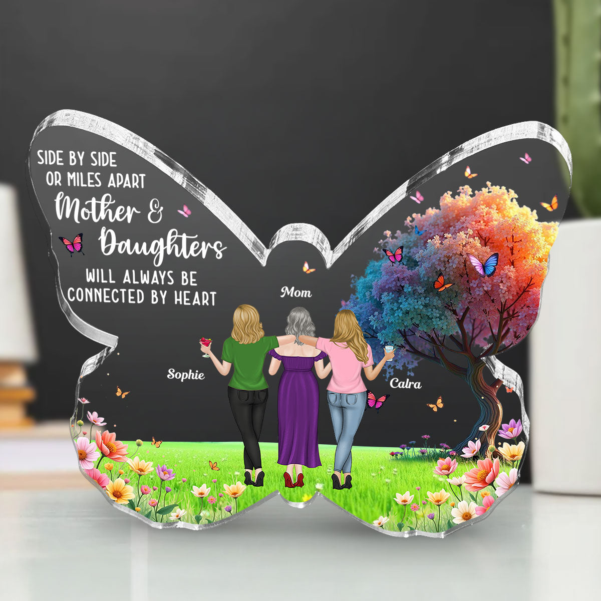 Side By Side - Personalized Custom Acrylic Plaque
