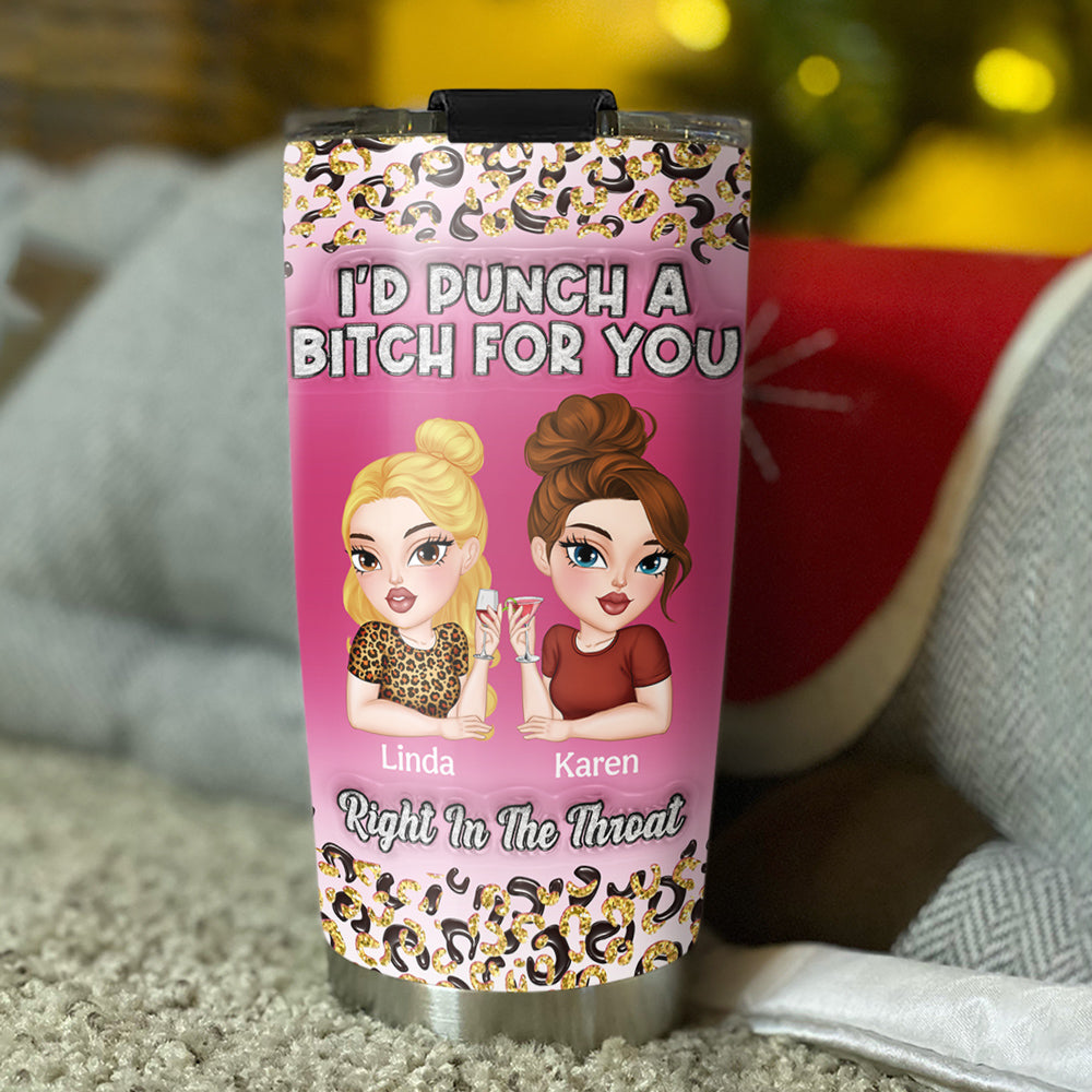 Punch For You - Personalized Custom 3D Inflated Effect Tumbler