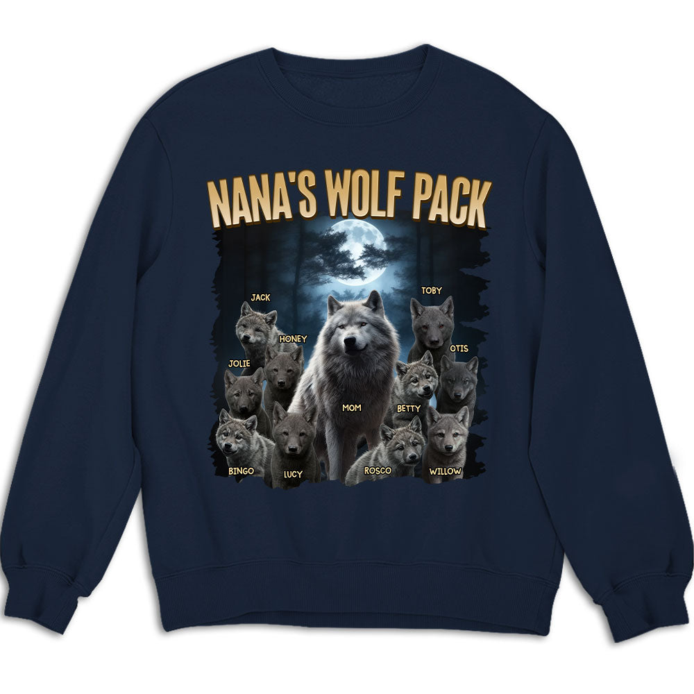Mama Wolf Pack - Personalized Custom Shirt