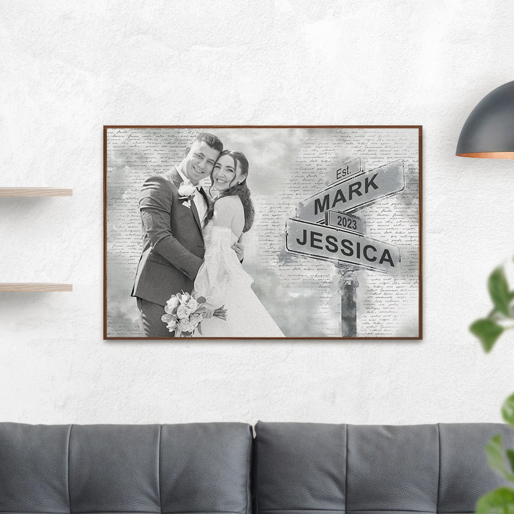 I Need You Because I Love You - Personalized Custom Poster