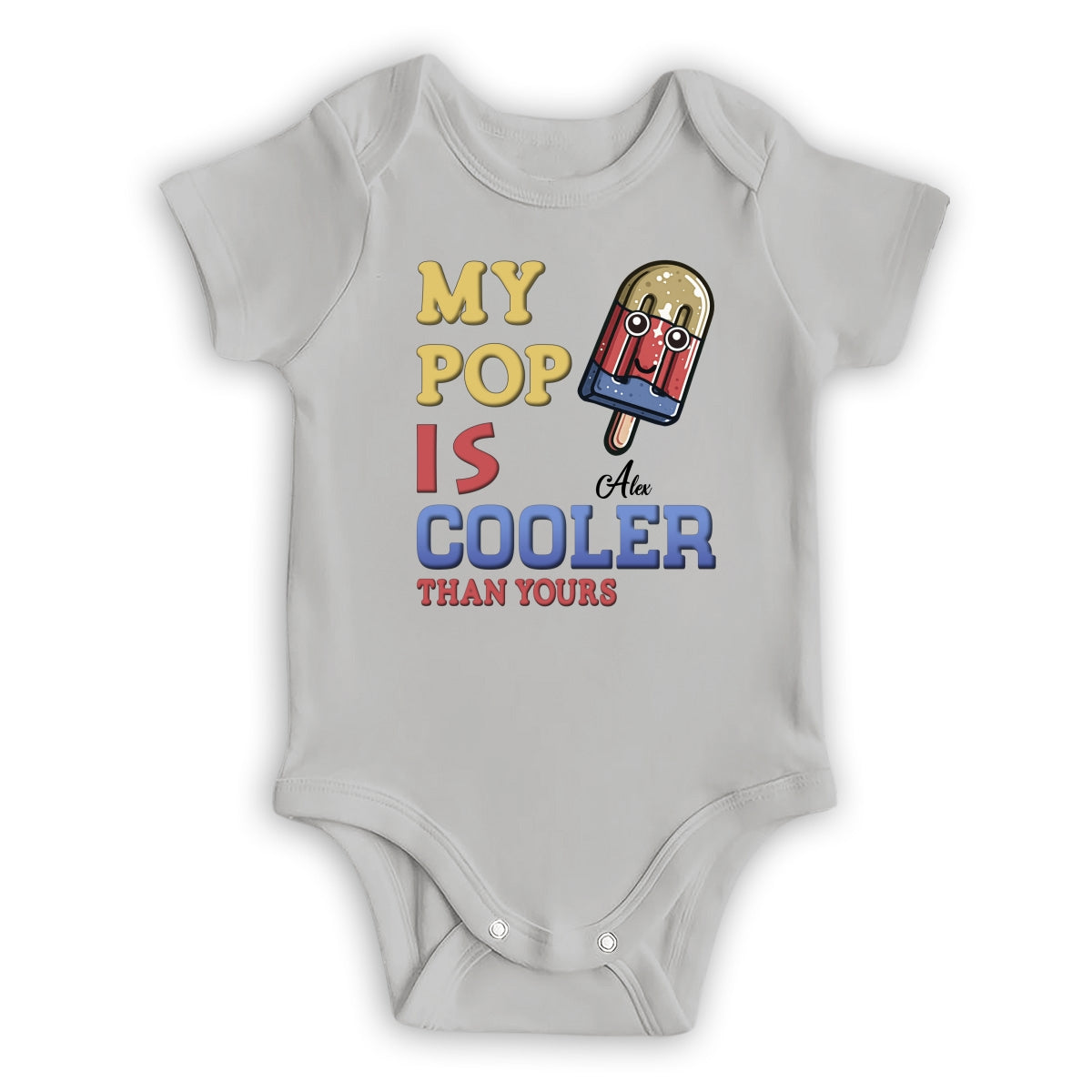 The Coolest Dad - Personalized Custom T-shirt And Onesie