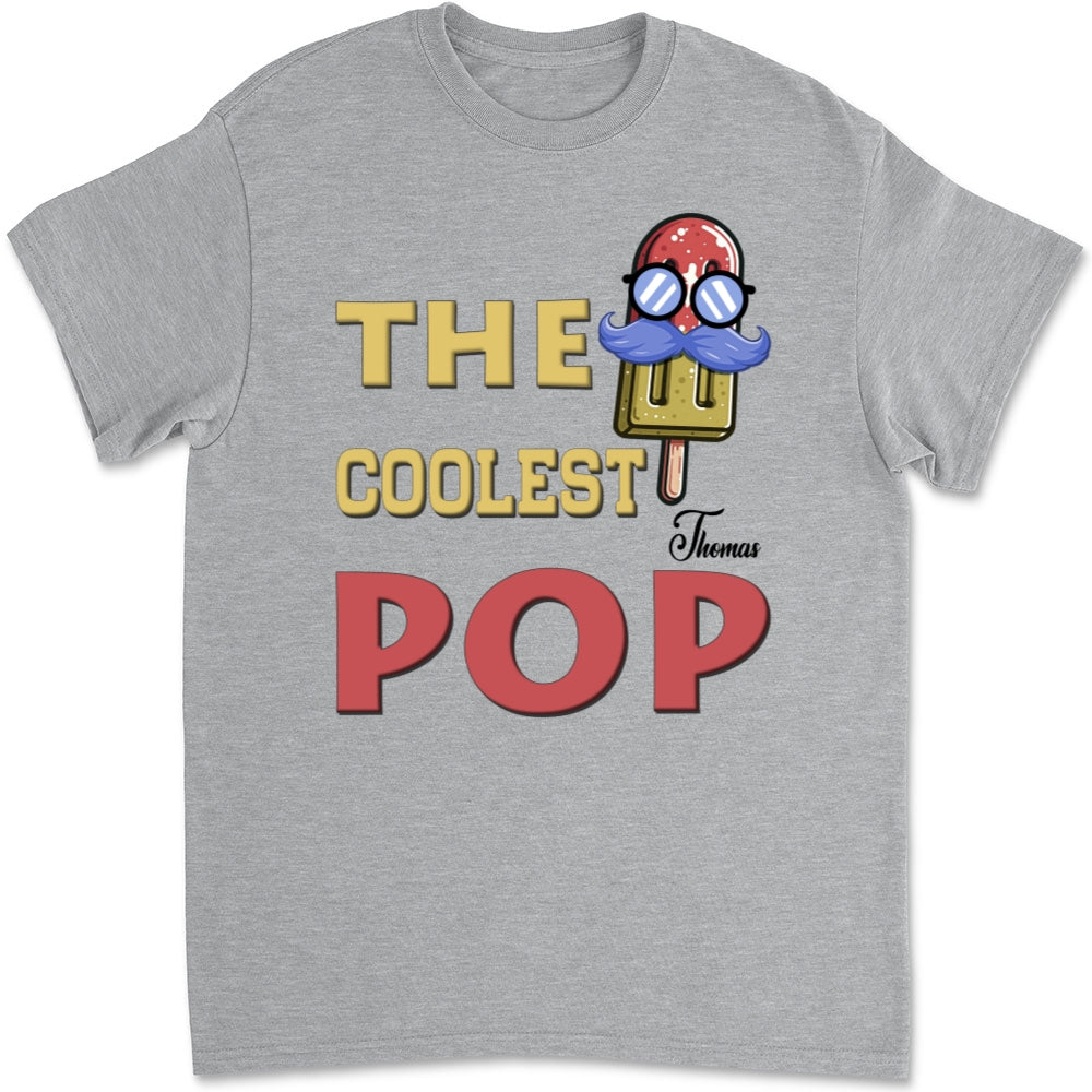 The Coolest Dad - Personalized Custom T-shirt And Onesie