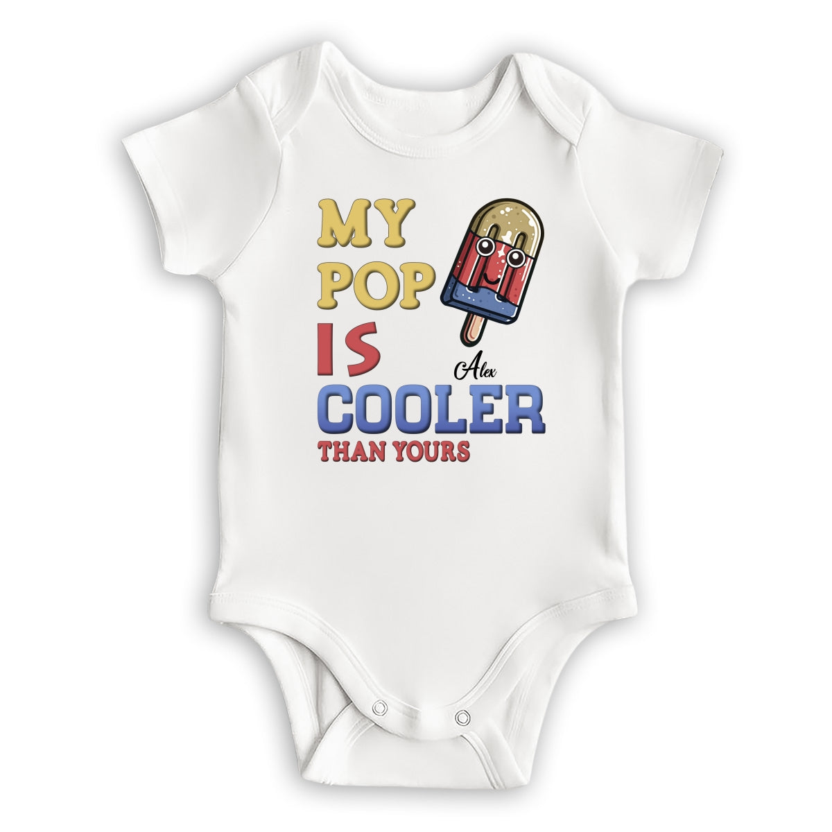 The Coolest Dad - Personalized Custom T-shirt And Onesie