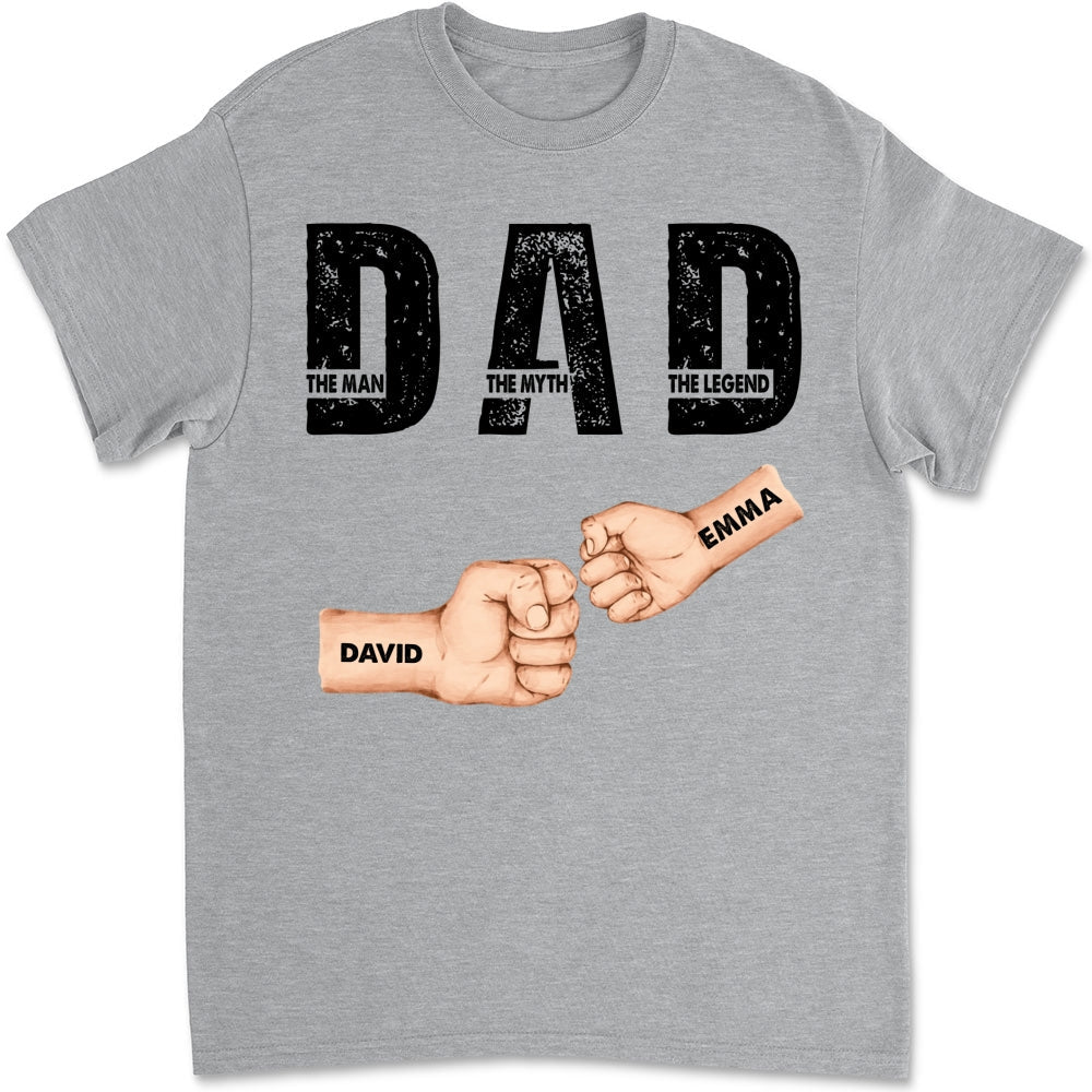 The Man, The Myth, The Legend - Personalized Custom Shirt