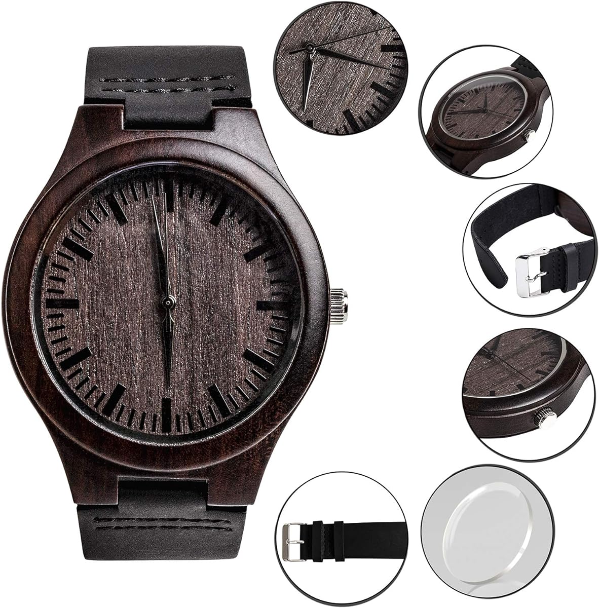 Love You Truly Through - Personalized Custom Wood Watch