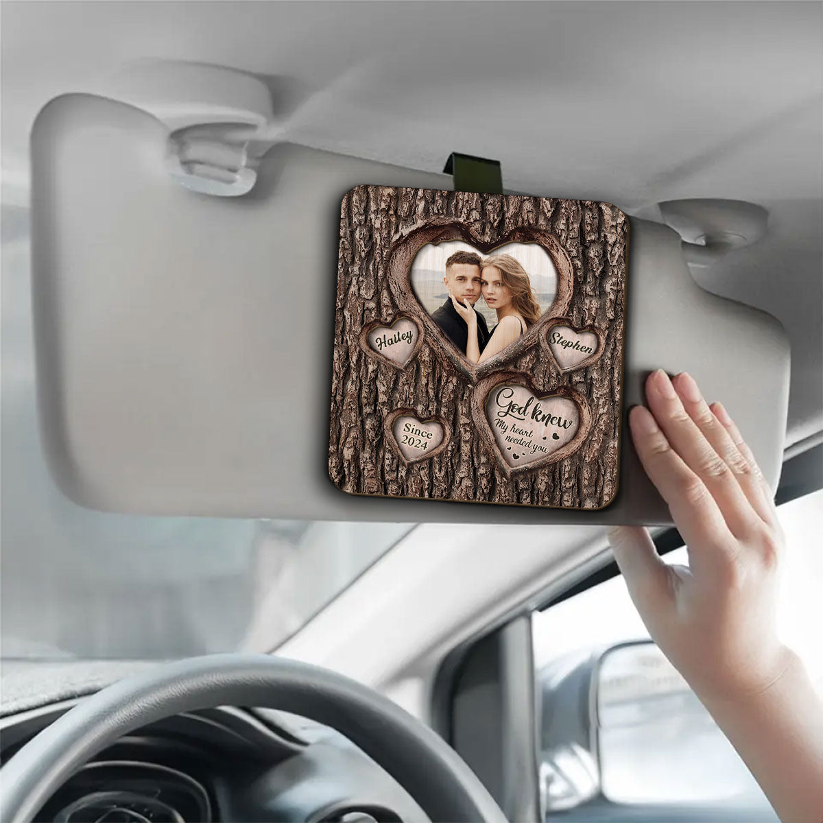 I'm Yours No Returns Or Refunds - Personalized Custom Car Visor Clip