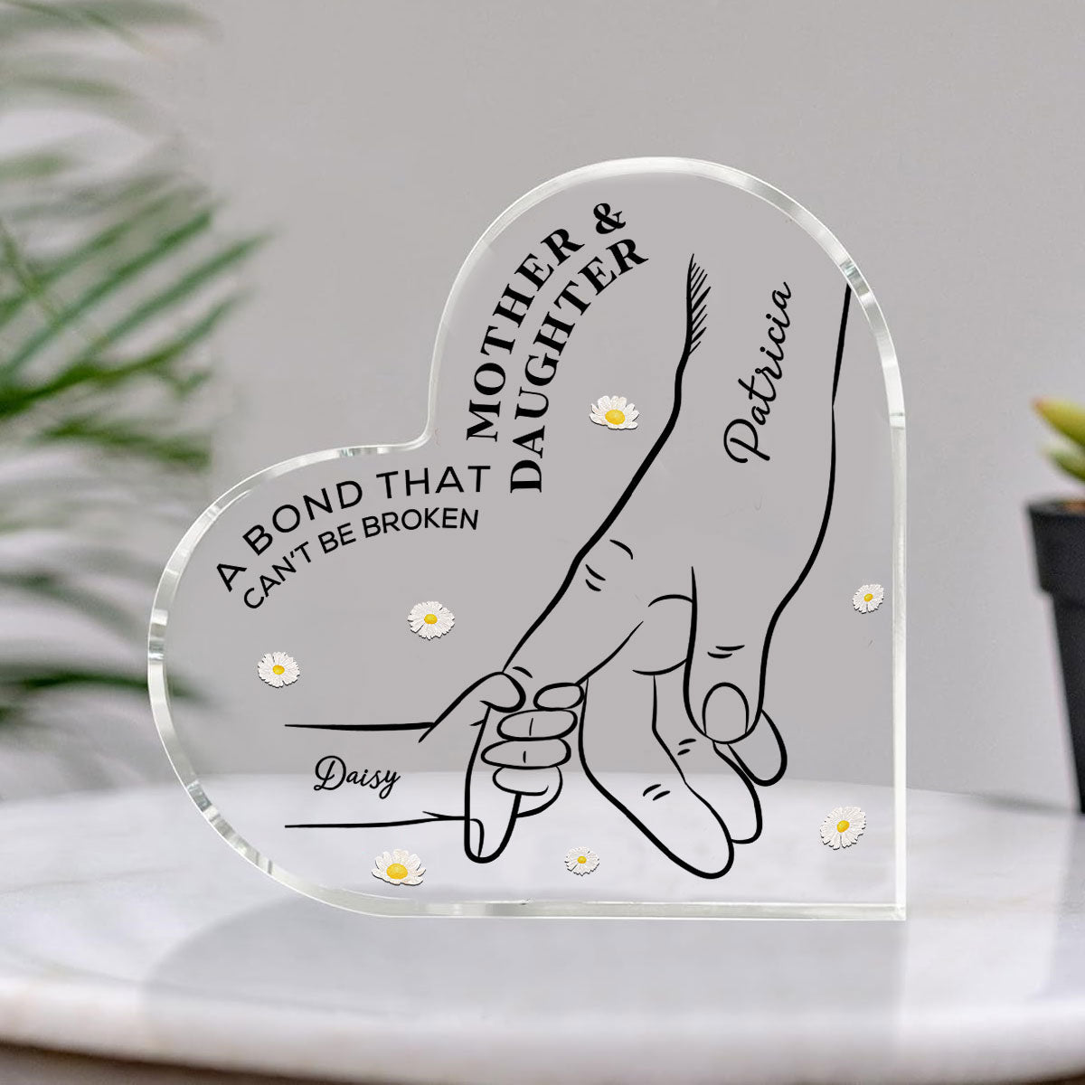 A Bond That Cannot Be Broken - Personalized Custom Acrylic Plaque