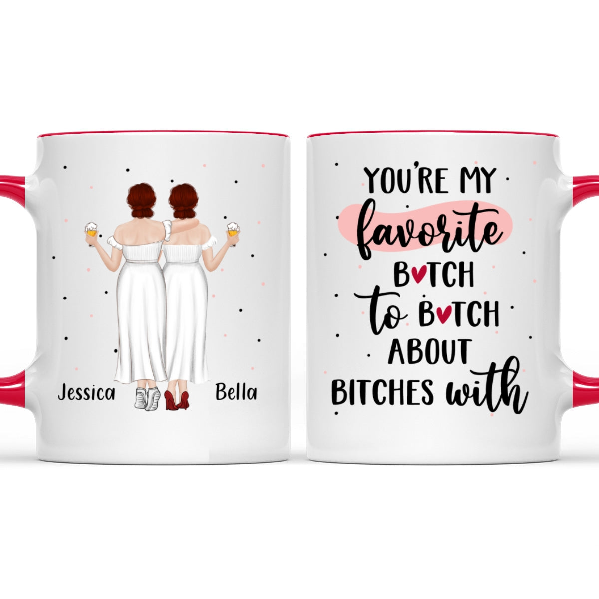 My Favorite - Personalized Custom Accent Mug