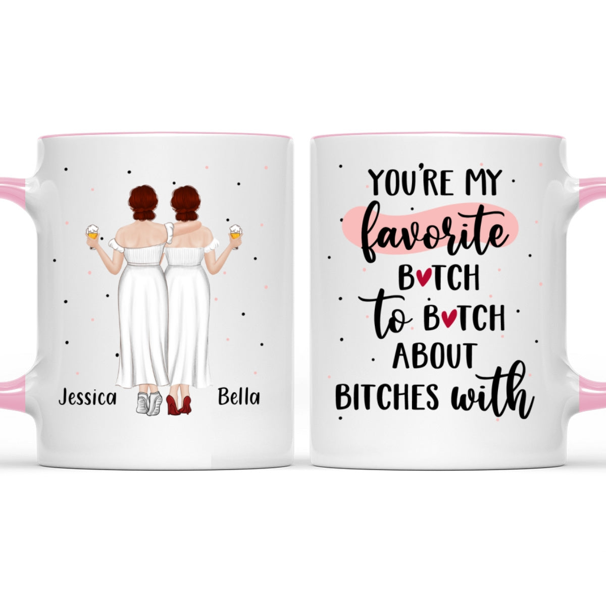 My Favorite - Personalized Custom Accent Mug