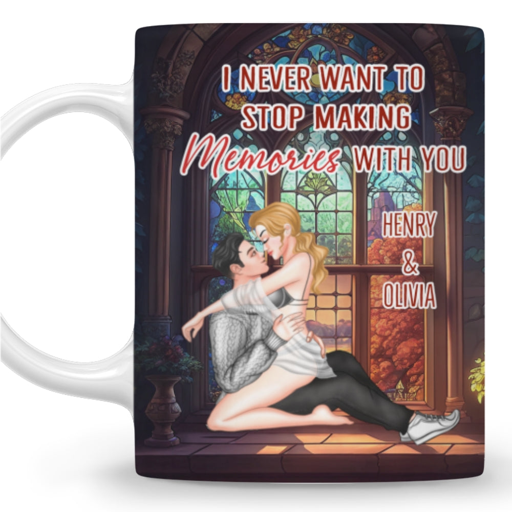 I Love You More With Each Passing Year - Personalized Custom Coffee Mug