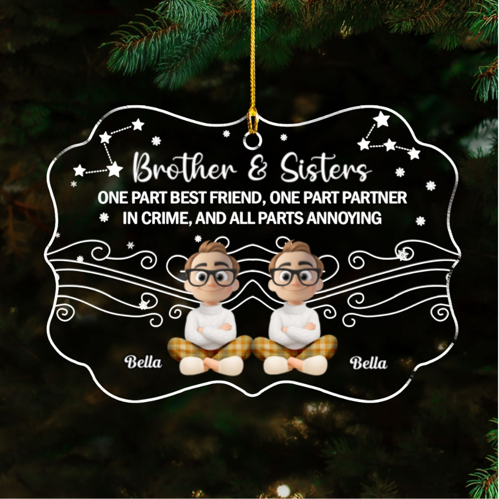Annoying But Always My Person - Personalized Custom Acrylic Ornament