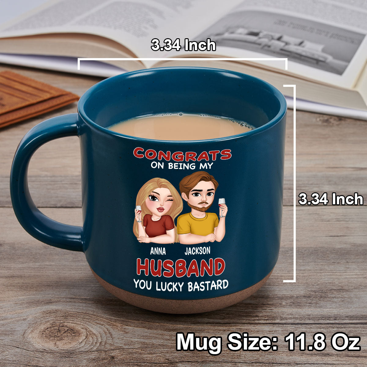 You Are My Soul - Personalized Custom Pottery Mug