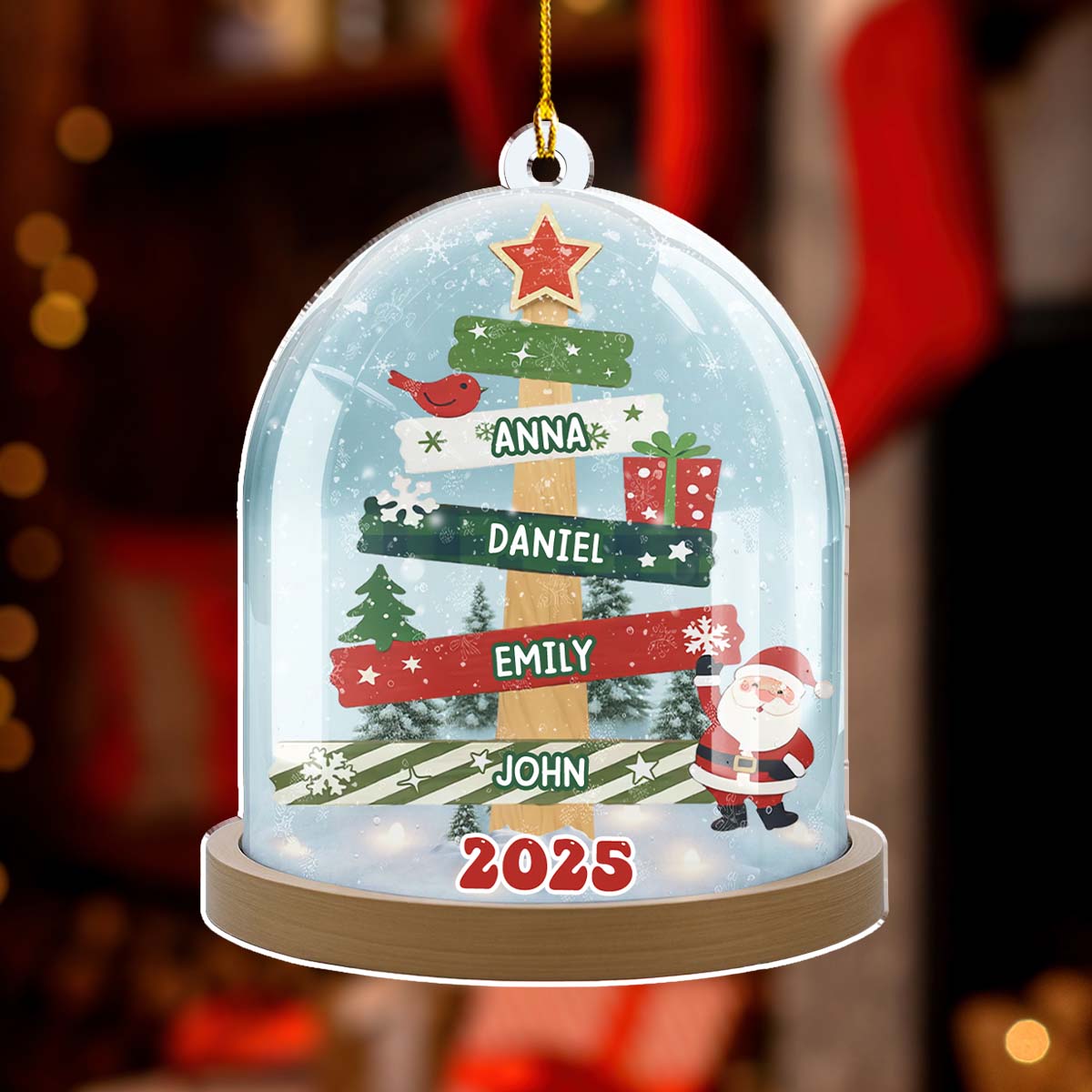 Home Is Where We Are Together - Personalized Custom Acrylic Ornament