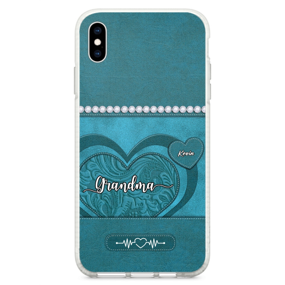 Floral Heart - Personalized Custom Phone Case