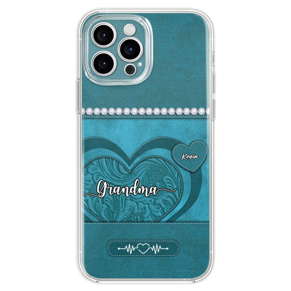 Floral Heart - Personalized Custom Phone Case