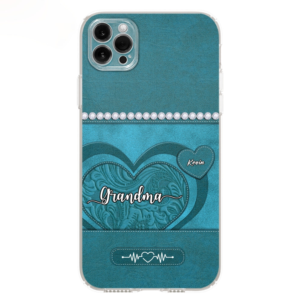 Floral Heart - Personalized Custom Phone Case