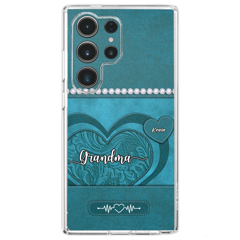 Floral Heart - Personalized Custom Phone Case
