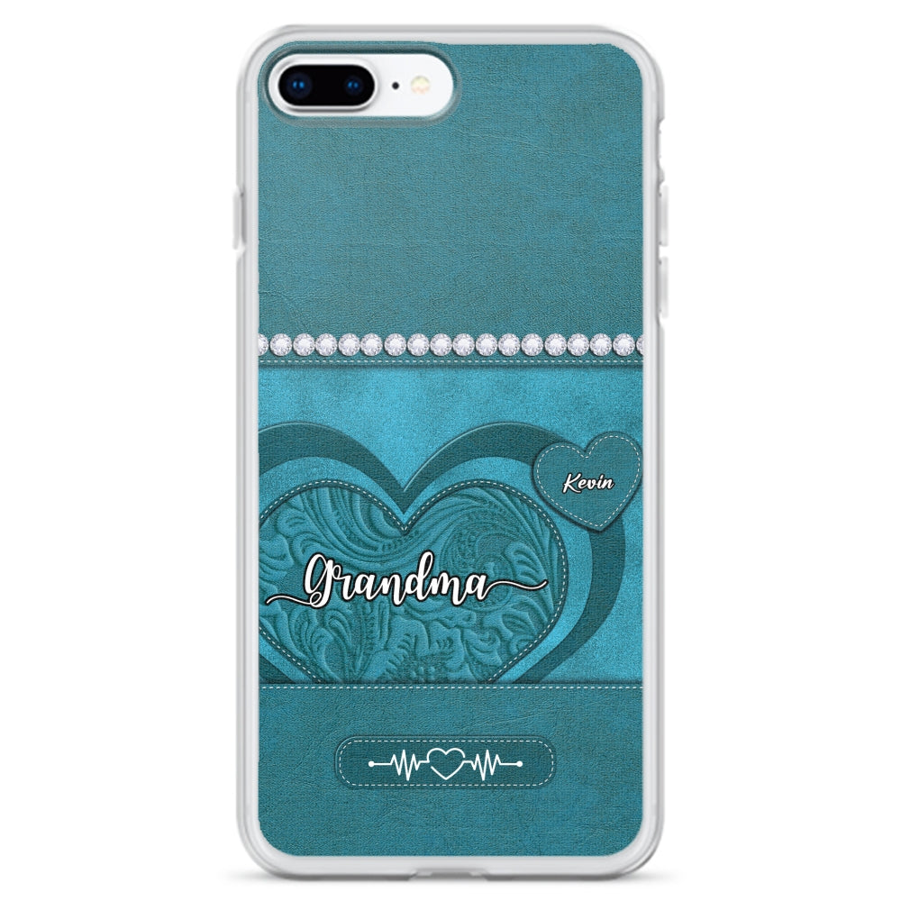 Floral Heart - Personalized Custom Phone Case