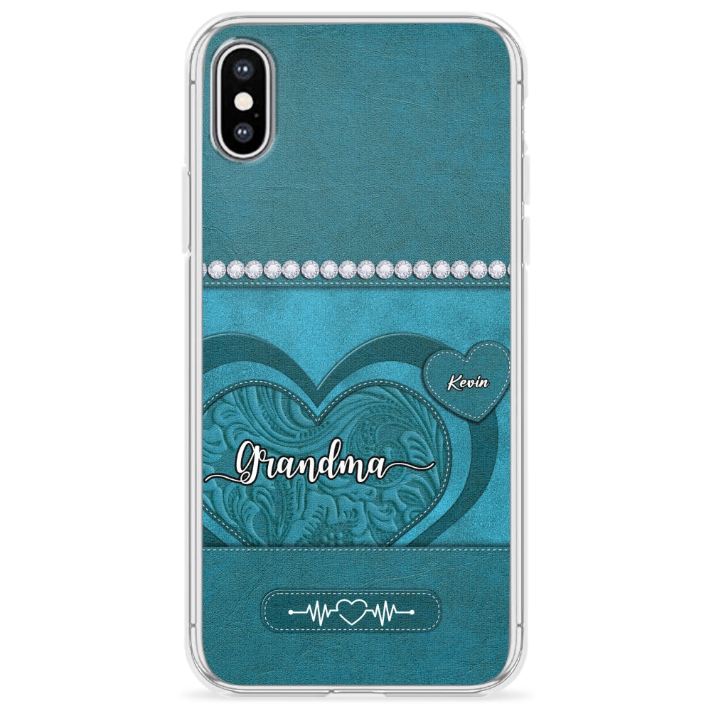 Floral Heart - Personalized Custom Phone Case
