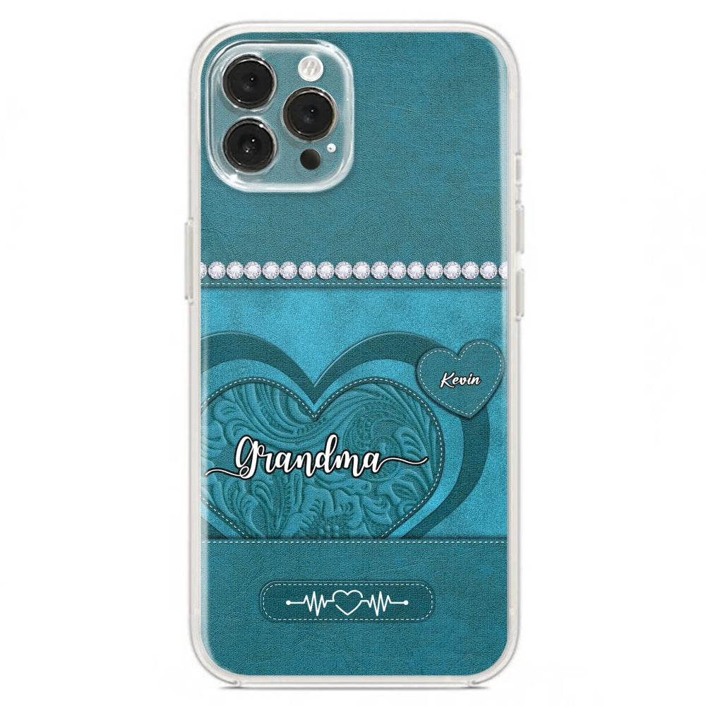Floral Heart - Personalized Custom Phone Case